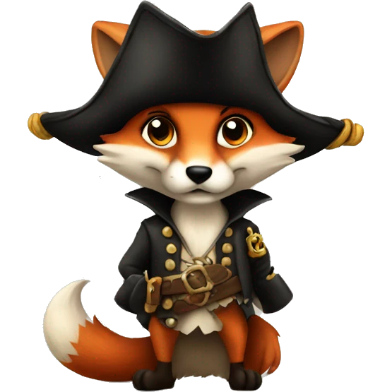 Pirate Fox emoji