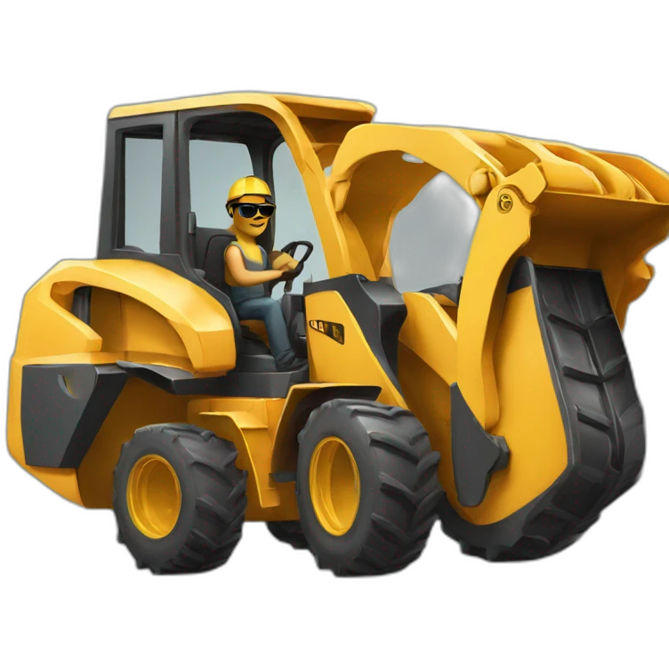 loader with sunglasses emoji