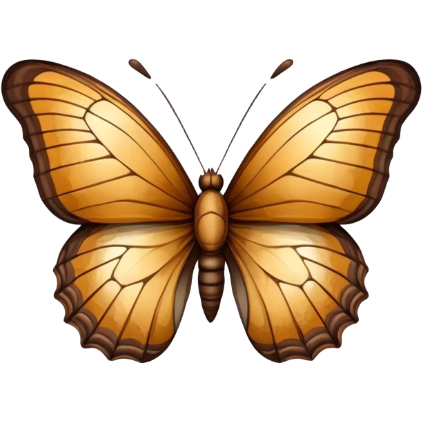 crackled dead non symmetrical butterfly emoji