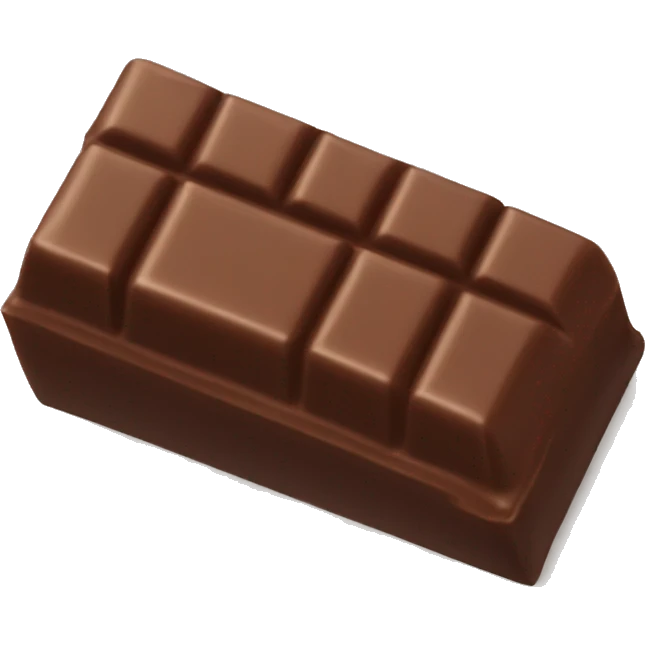 Chocolate bar emoji