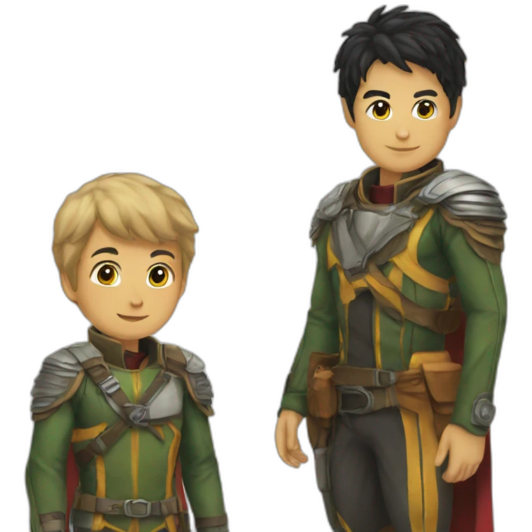 Ussop et Robin emoji