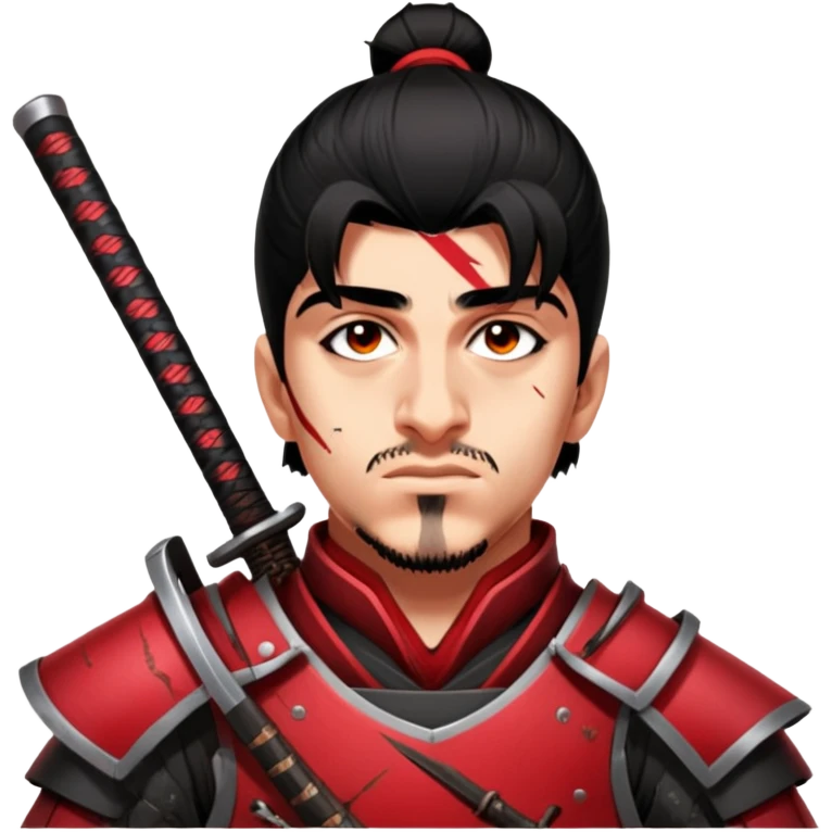 Battle-Ready Samurai emoji