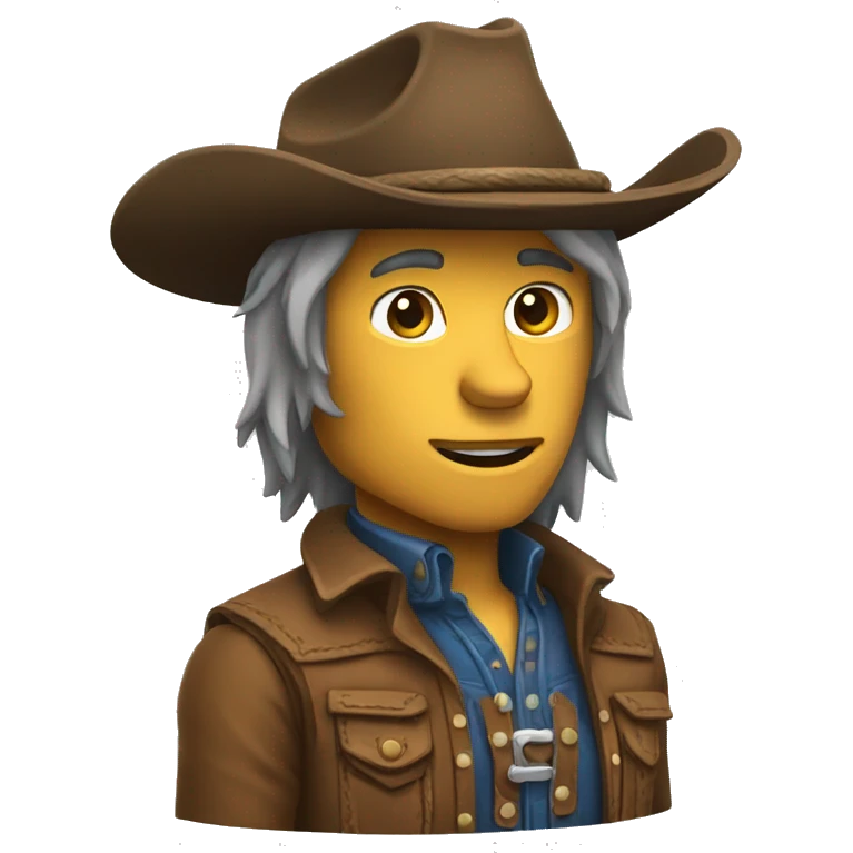 wolf cowboy  emoji