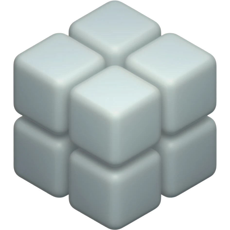3D block emoji