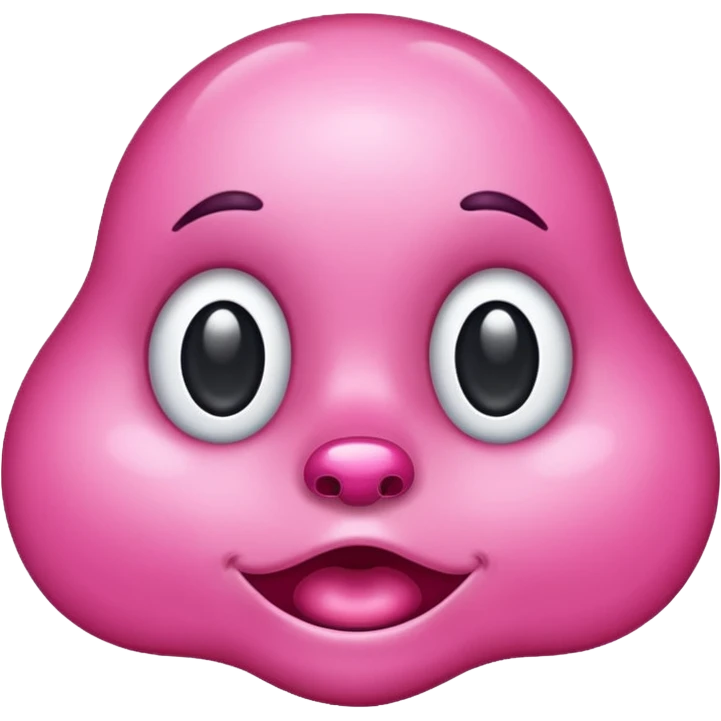 pink nose emoji