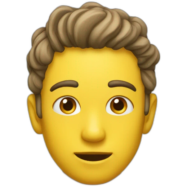 Caca jaune emoji