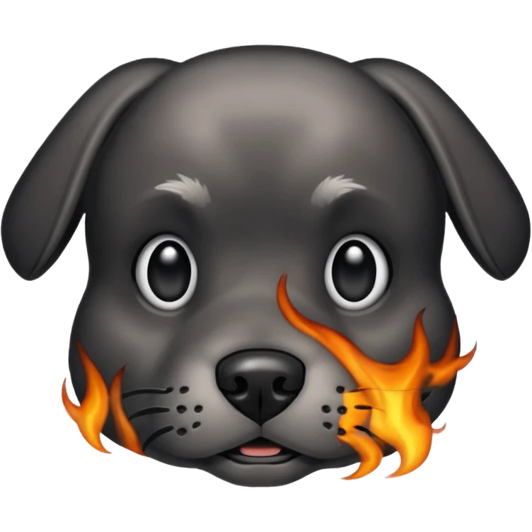 Nuke dog head emoji