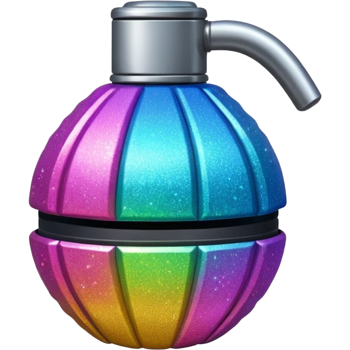 glitter grenade emoji