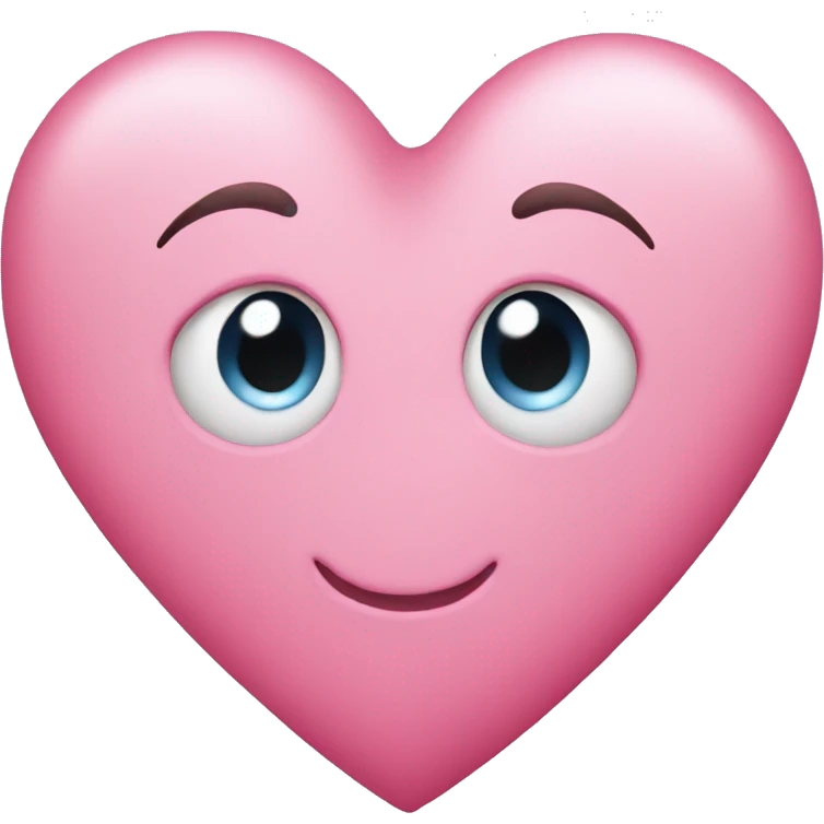 Pink heart emoji