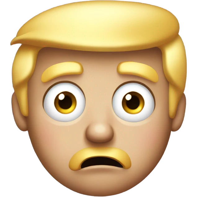 Shocked Trump emoji