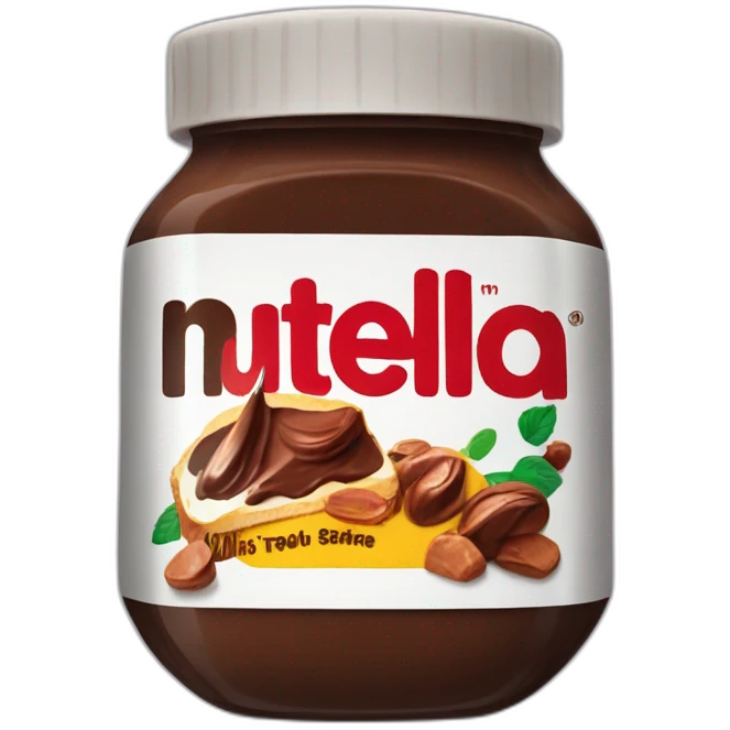 Nutella sacré emoji