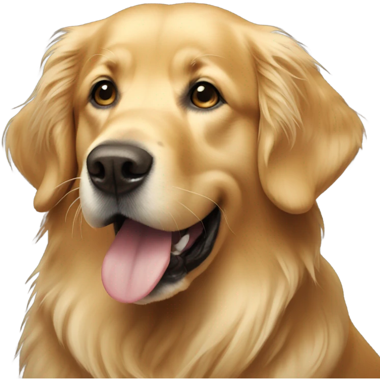 Golden retriever  emoji