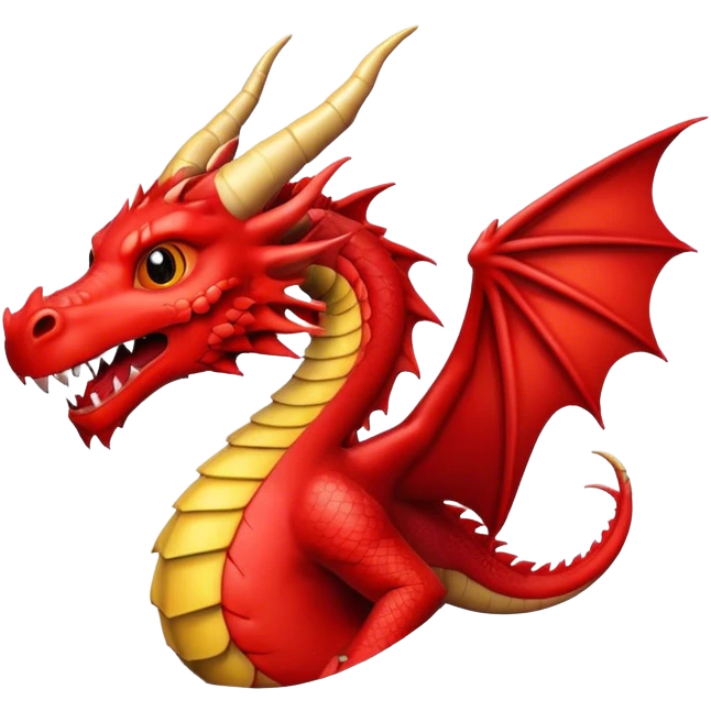 red dragon emoji