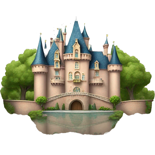Chateau disneyland emoji