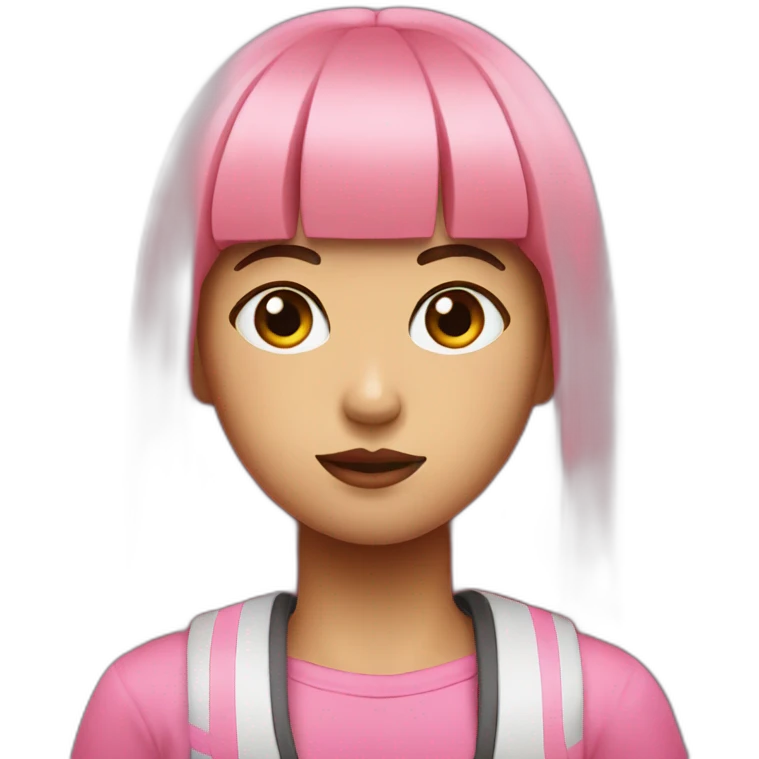 Black pink lisa emoji