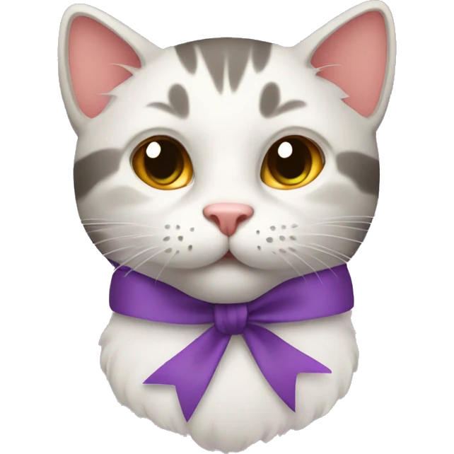 cat ribbon emoji