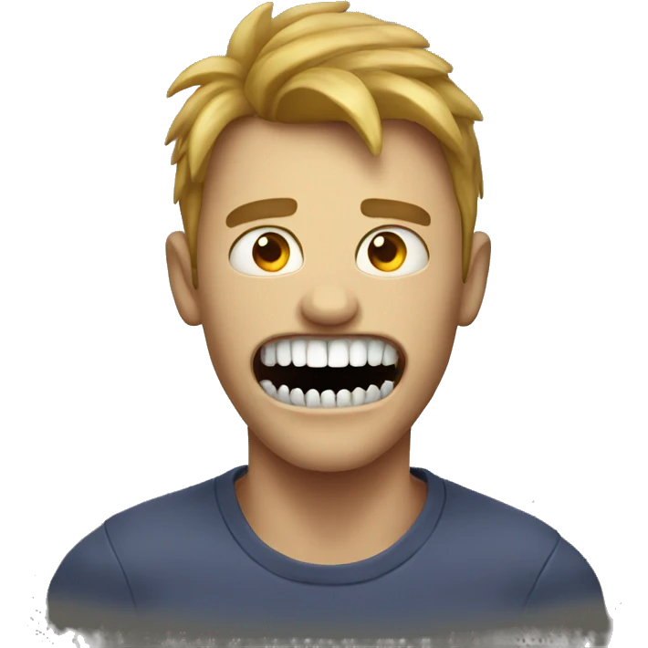 scary teeth emoji