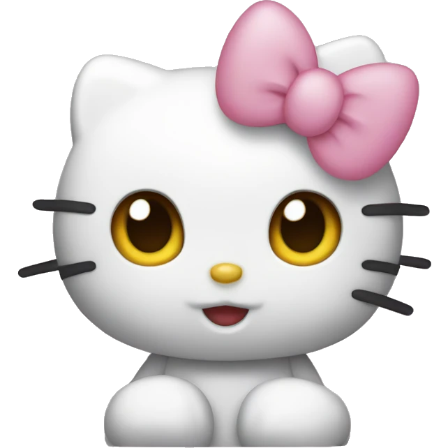 Hello kitty emoji
