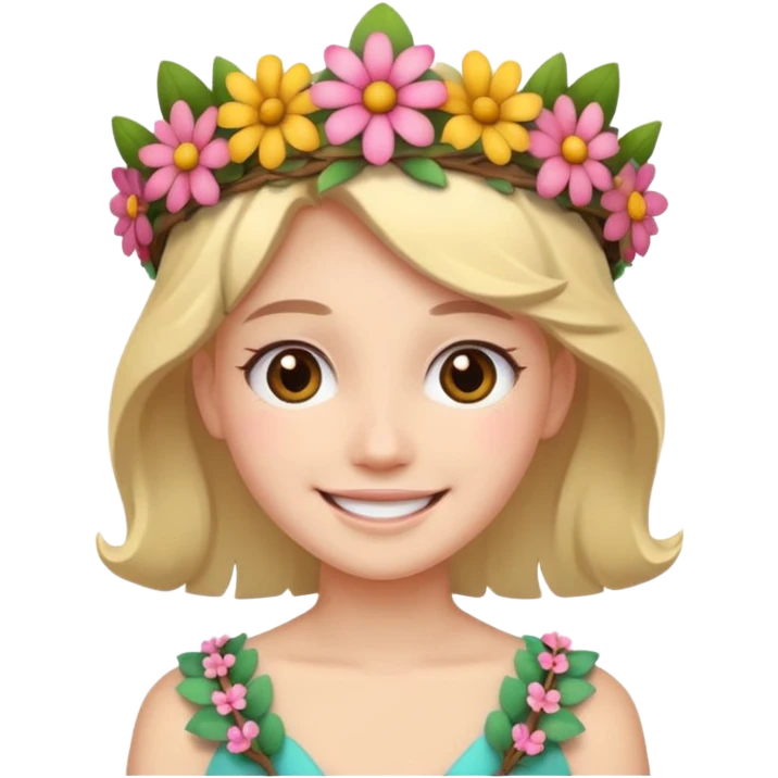 😃+🌺 emoji