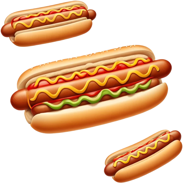 hotdog without a bun emoji