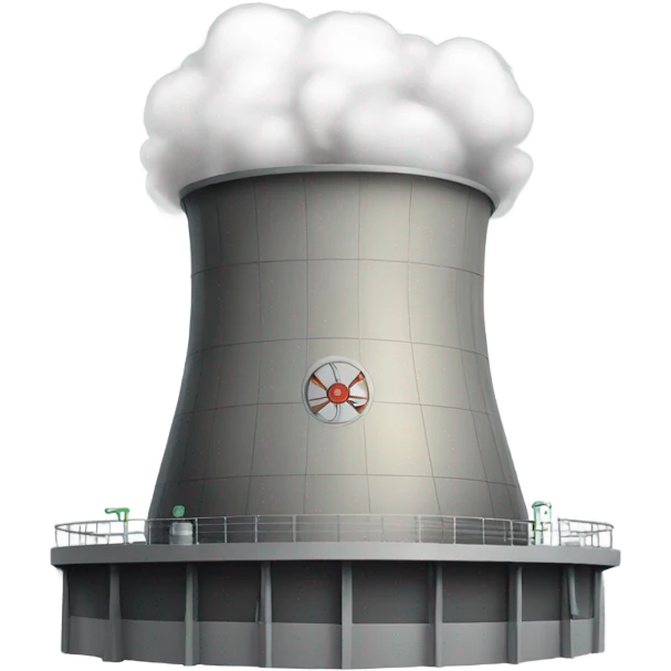 Nuclear reactor emoji