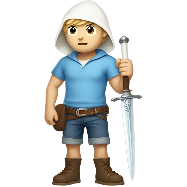 Finn the Human Adventure Time emoji