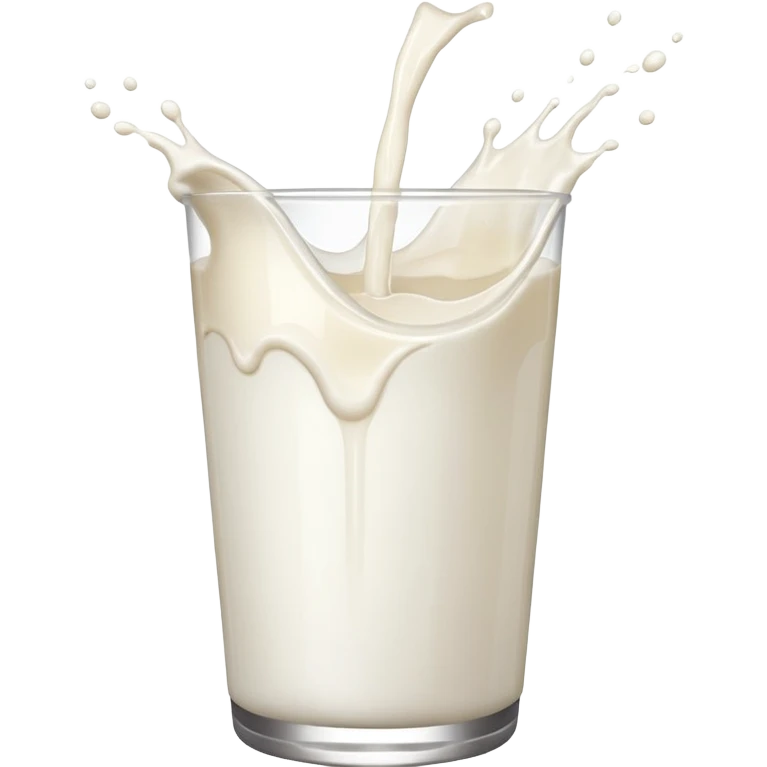 a milk splash emoji