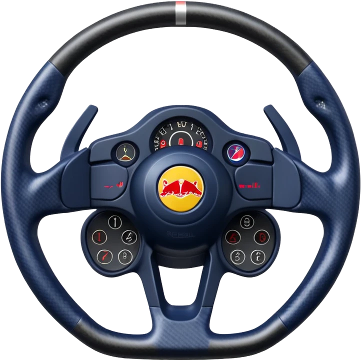 Redbull F1 stearing wheel  emoji