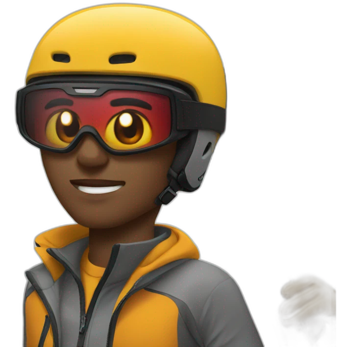 Ski hitters emoji
