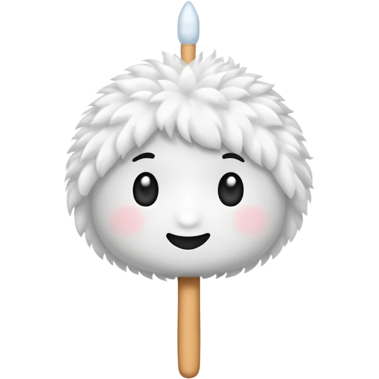 A q-tip  emoji