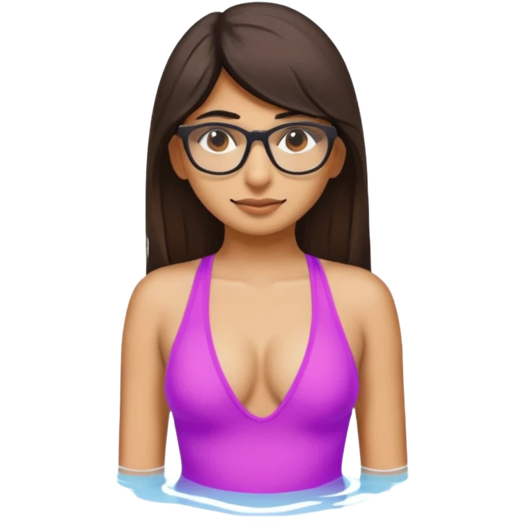 Mia khalifa en maillot de bain emoji