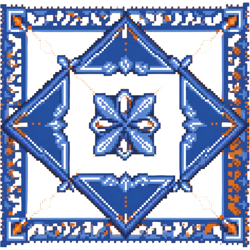 unfolded blue bandana emoji