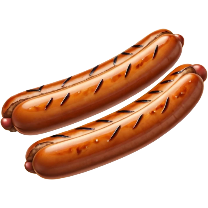 a sausage emoji