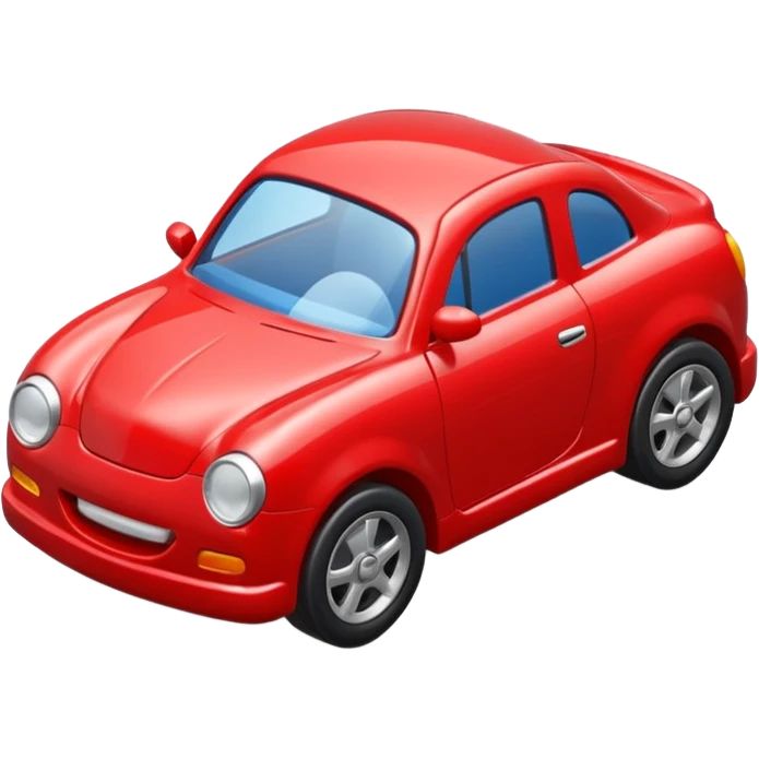 red toy car emoji