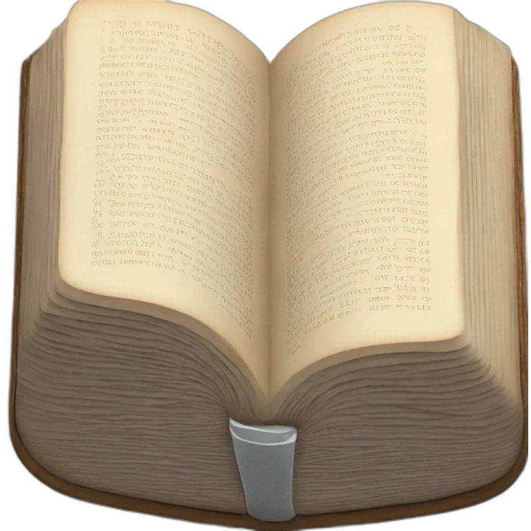 open holy Bible emoji