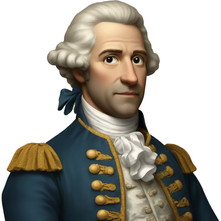photorealistic aristocrat XVIII century emoji