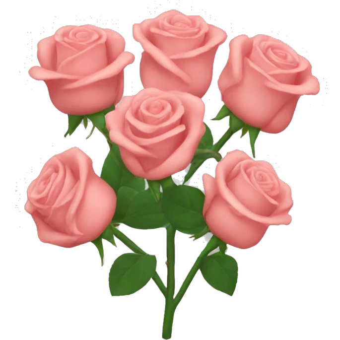 Rose quart cluster emoji