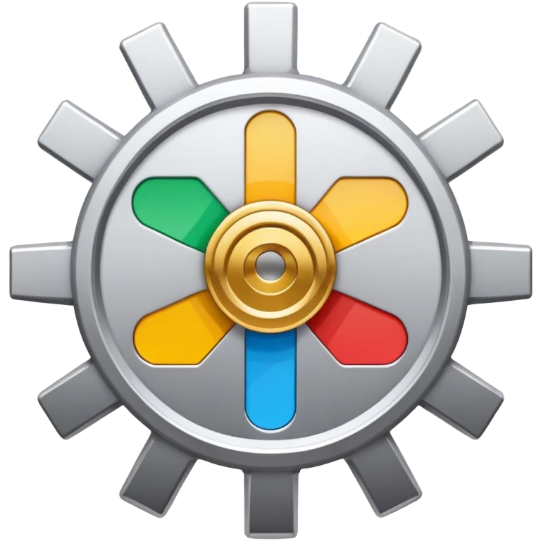 Airtable logo with a small cog icon on the top right, representing spreadsheet settings emoji