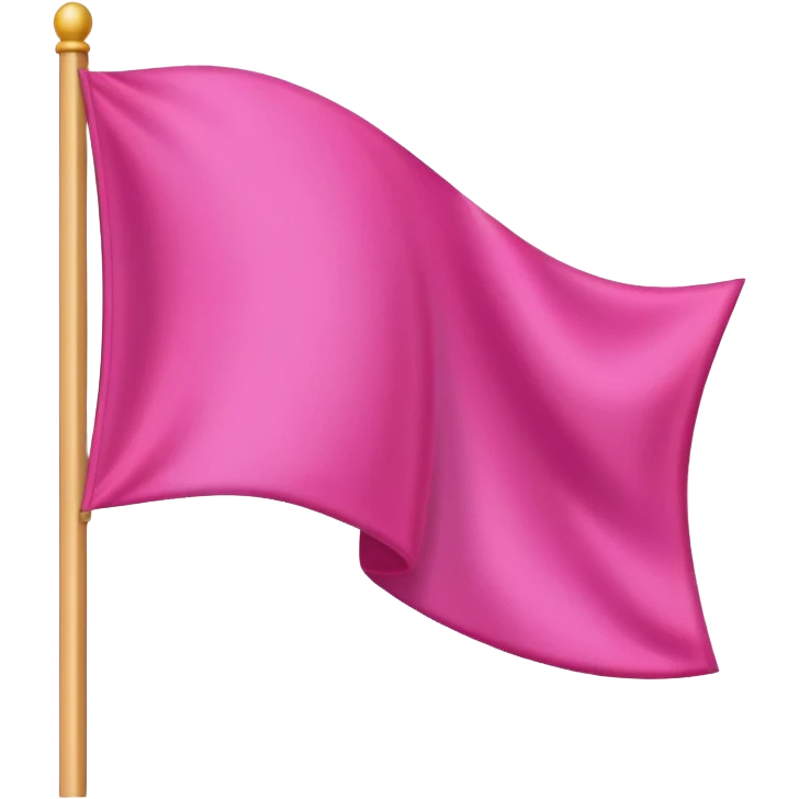pink flag emoji