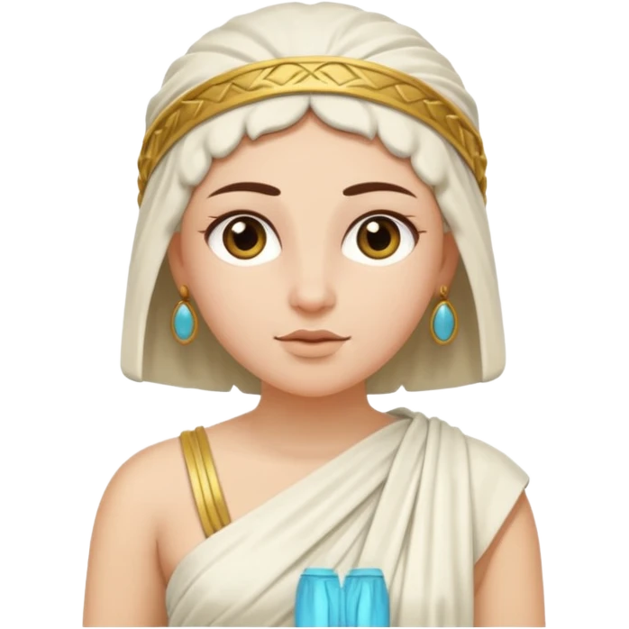 woman white ancient greek people emoji
