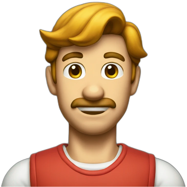 skinny mario emoji