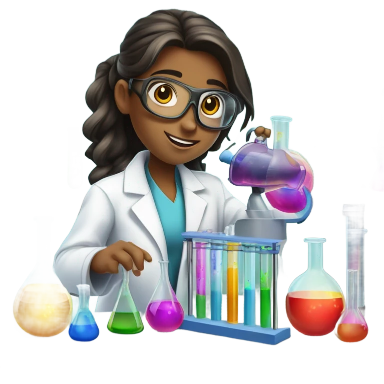 Girl Chemist  emoji