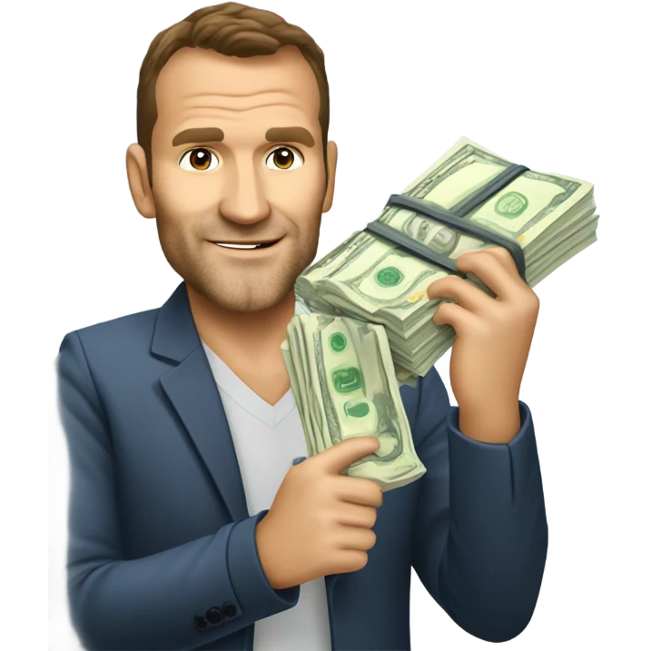 Andriy shevchenko with money emoji
