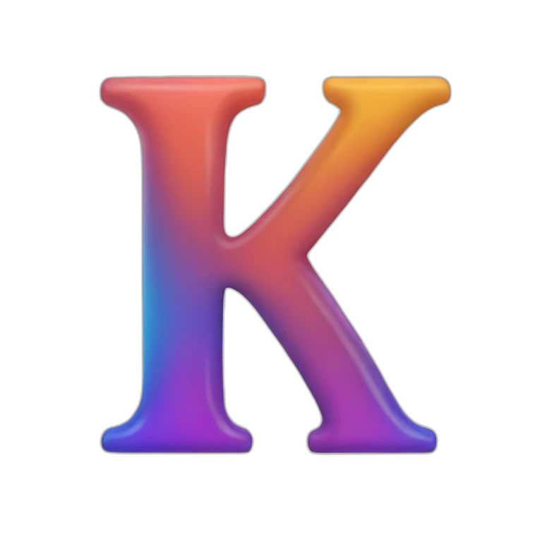 Letter N fusion with letter Z emoji