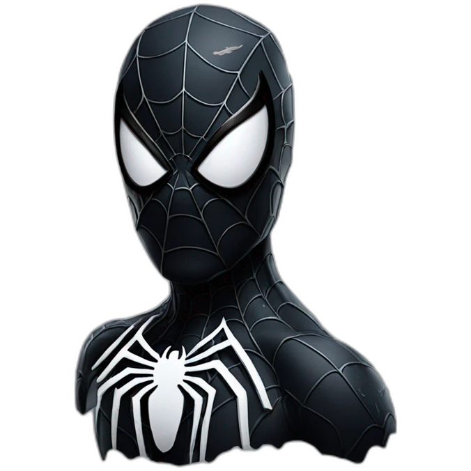 Spiderman Symbiote emoji