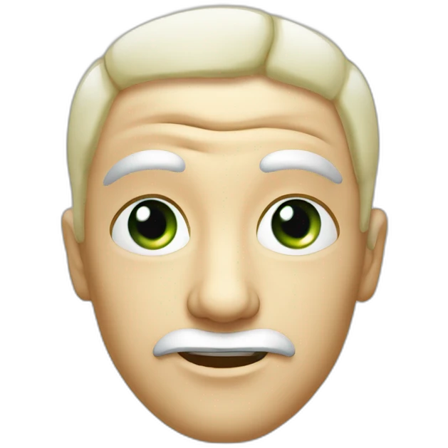 Cerveau avec des yeux emoji