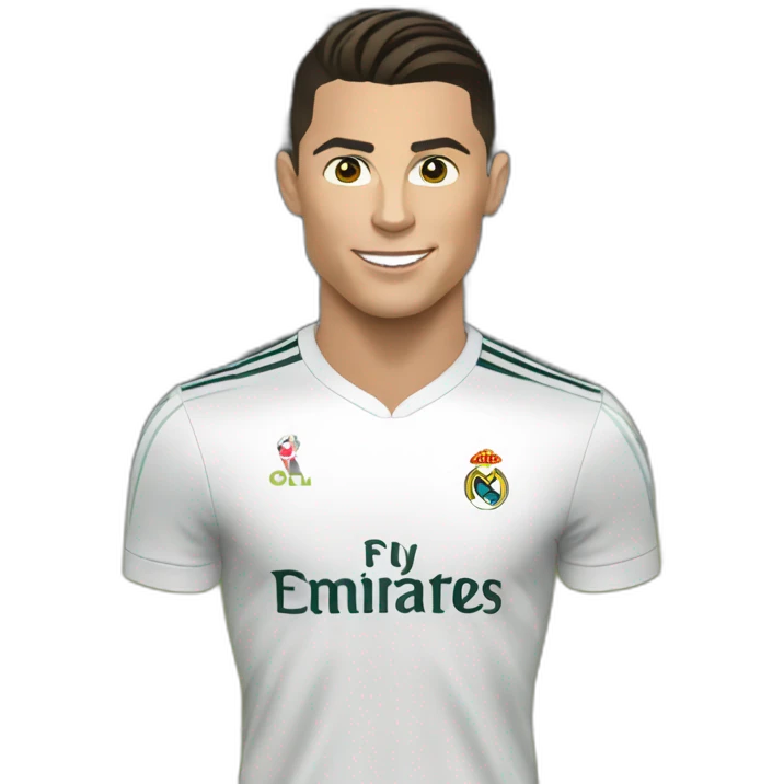 cristiano ronaldo scoring a go9al emoji