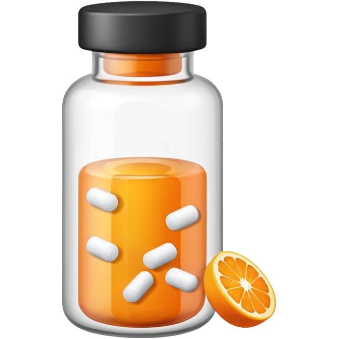 vitamins C  emoji