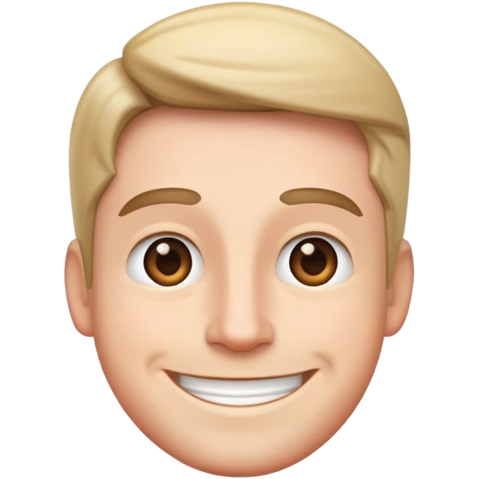 Steve smiling emoji