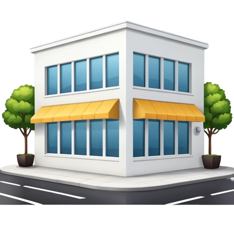healthy restaurant building emoji